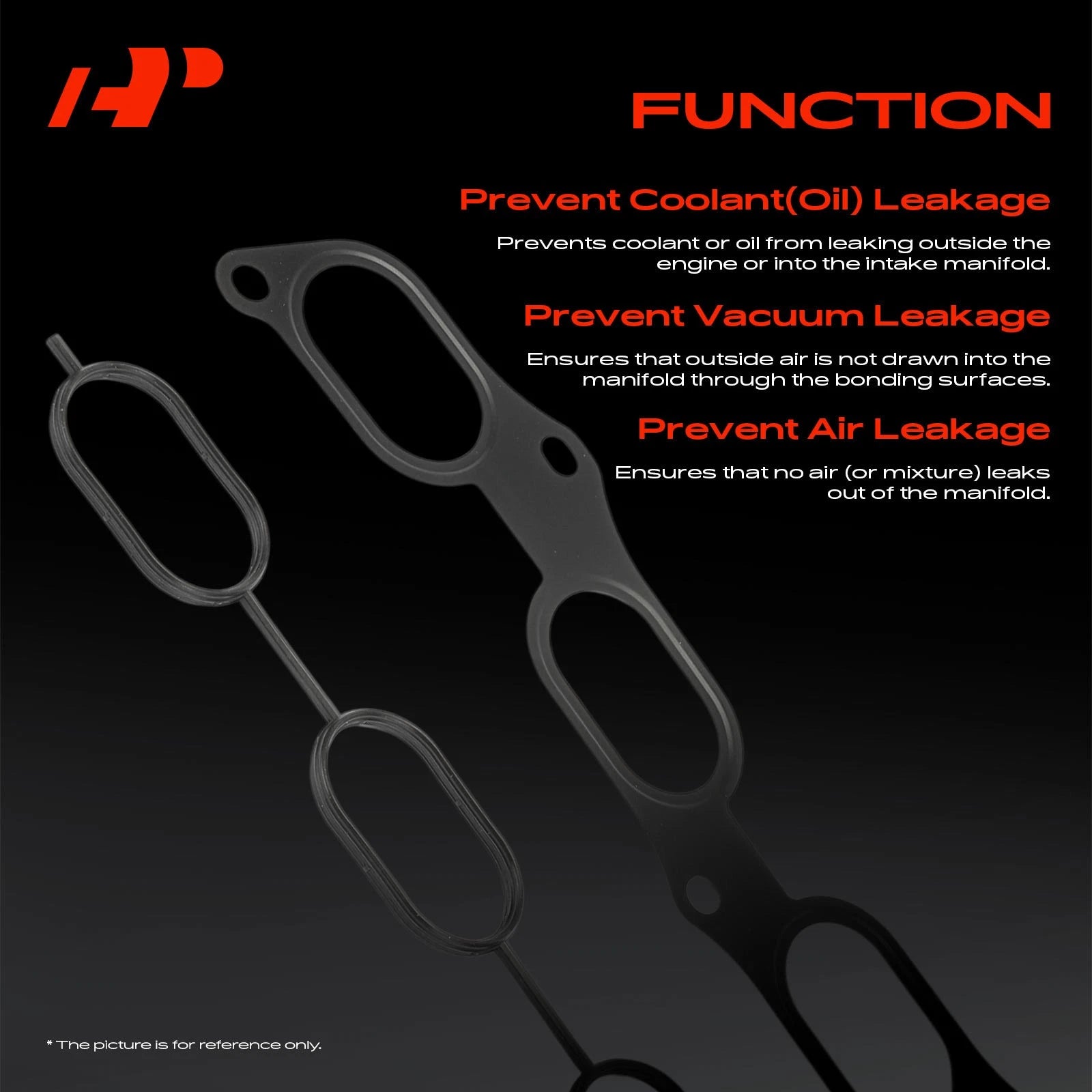 Engine Intake Manifold Gasket Set for Toyota Camry and Lexus HS250h (2003–2011)