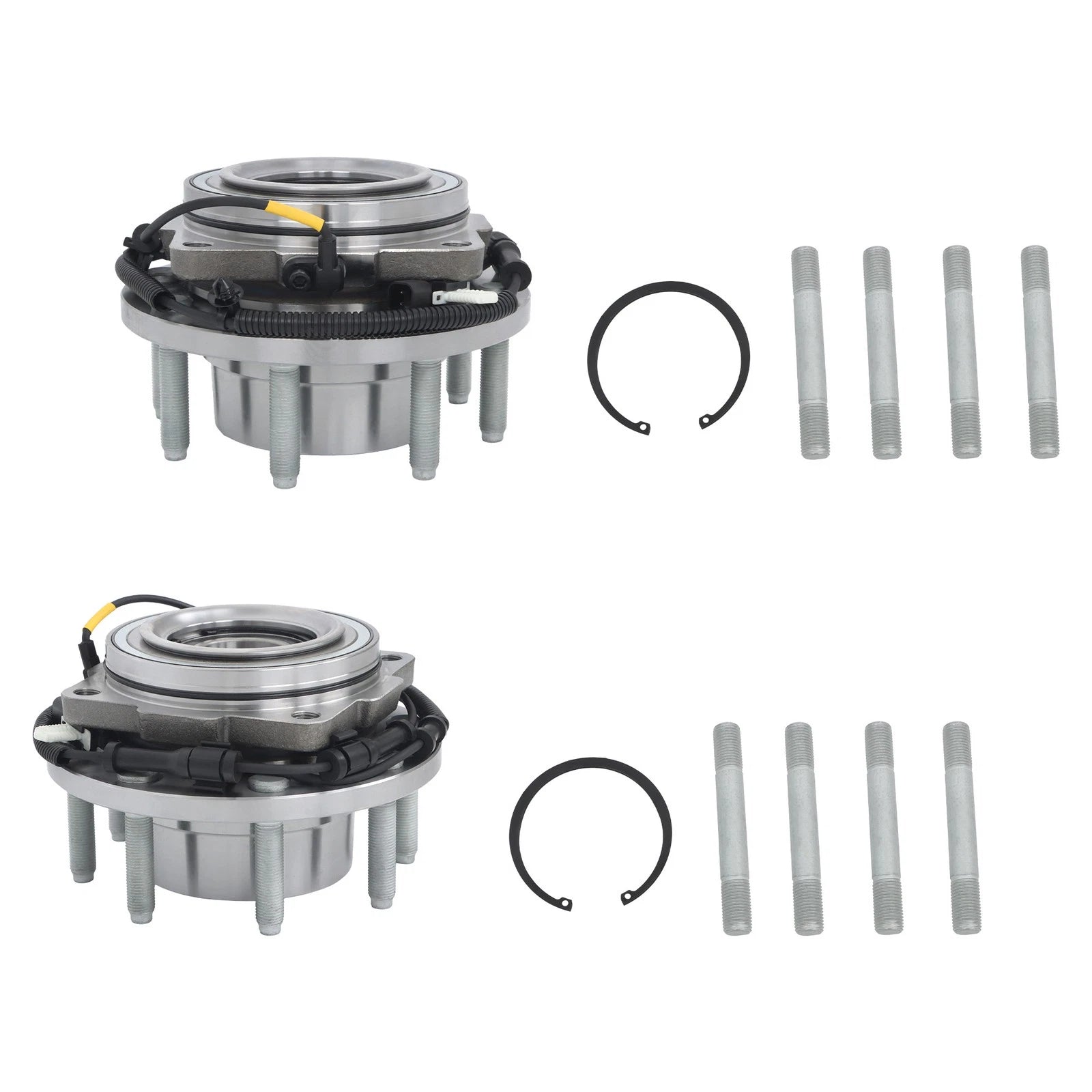 Pair Front Wheel Hub Bearings for Ford F250 F350 Super Duty (2011–2016)