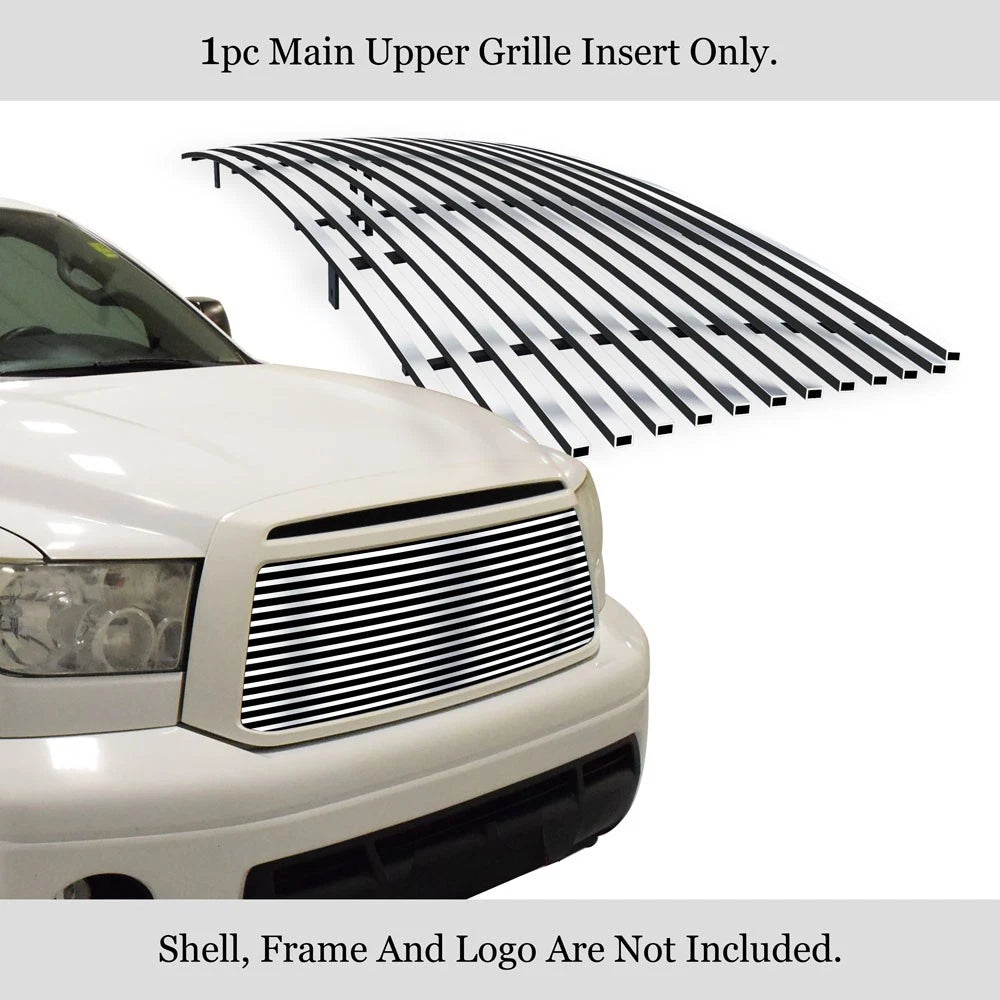 Upper Stainless Chrome Billet Grille Insert for Toyota Tundra (2010-2013)