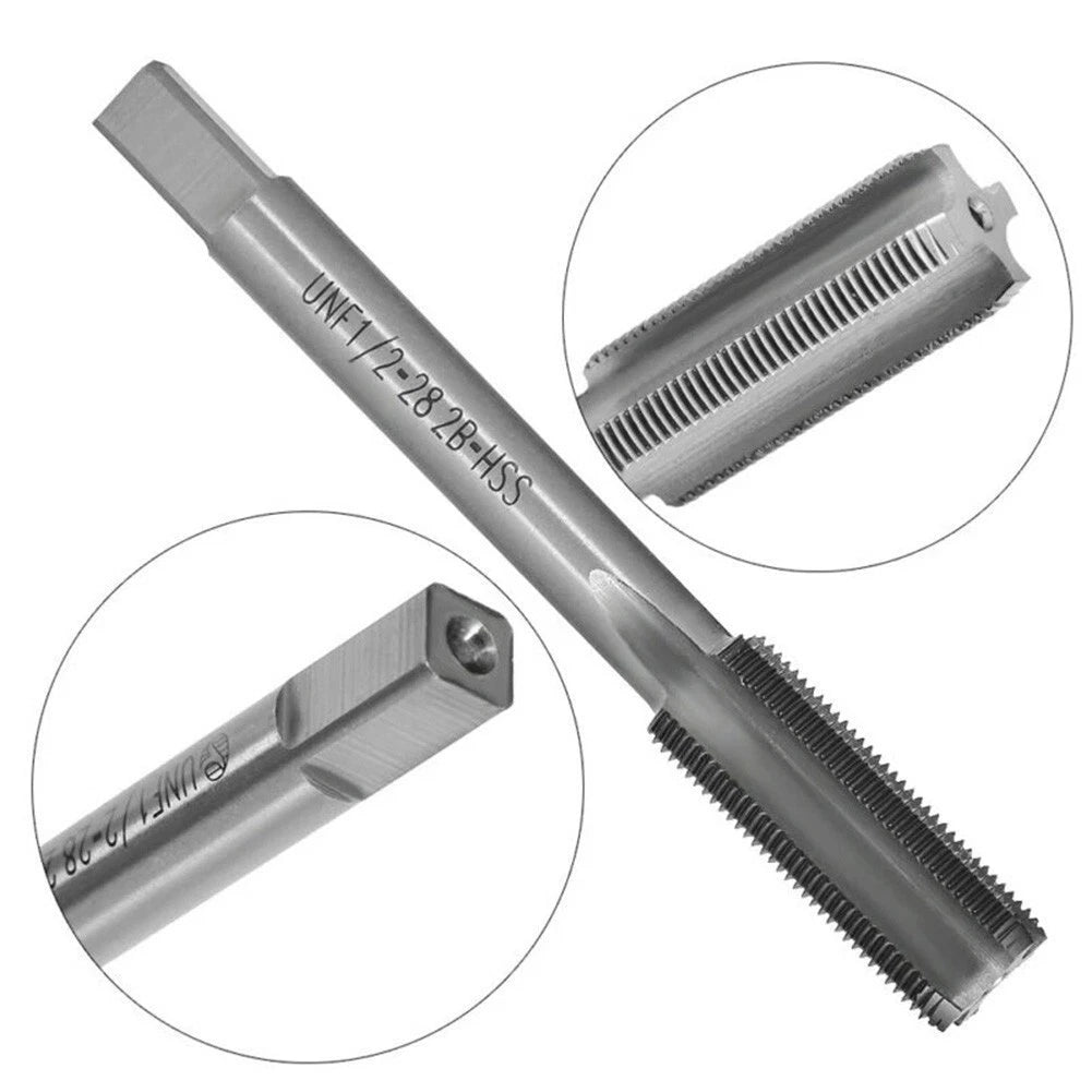 1/2-28 UNEF Tap & Die Set for Molding Machine (Right Hand)