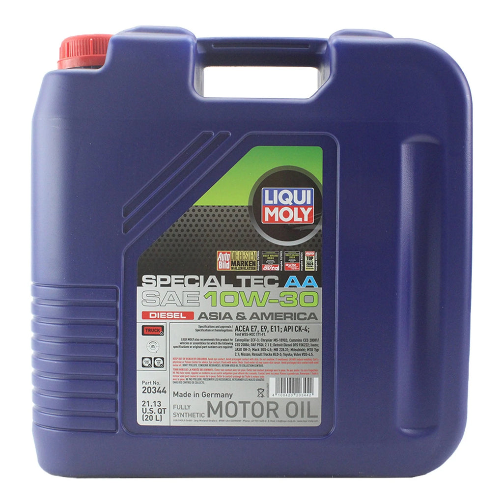 Liqui Moly 20344 Engine Motor Oil Special Tec AA 10W-30 Diesel (20L)