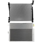 AC condenser and radiator assembly for Dodge Durango (2011-2014)