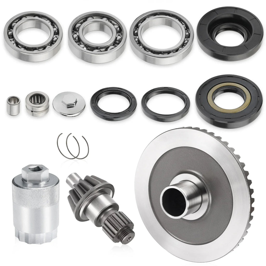Rear Diff Final Drive Pinion Ring Gear Bearings for Honda Rancher TRX350 TRX400 (2000–2011)