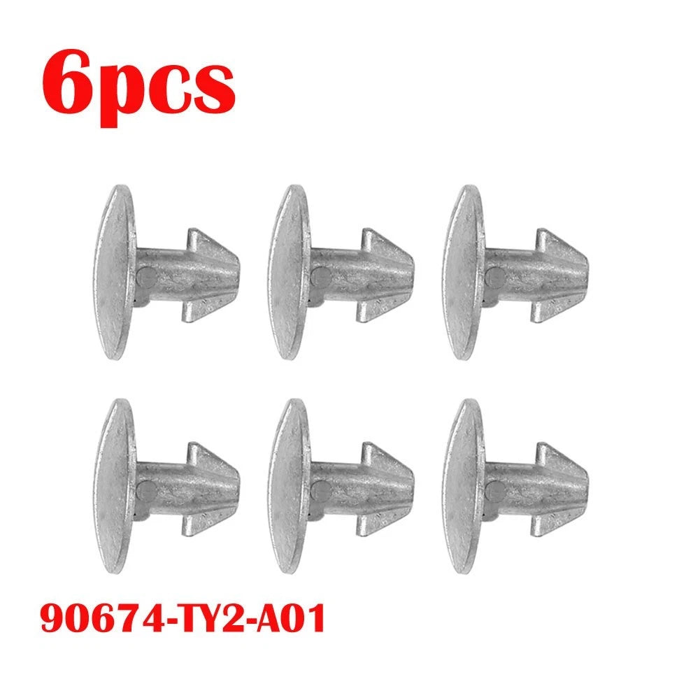 Set of 6 Engine Cover Pin Screws for Honda Accord, Civic (2003–2019)