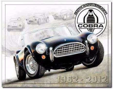Vintage Replica Tin Metal Sign for Ford Mustang 5.0 (1964–2023)