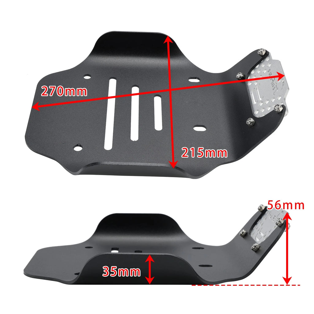 Sumpguard Bash Plate for Moto Guzzi V7 Centenario Stornello Milano (2021–2024)