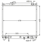 Aluminium Alloy Radiator for Suzuki Vitara (1988-1998)