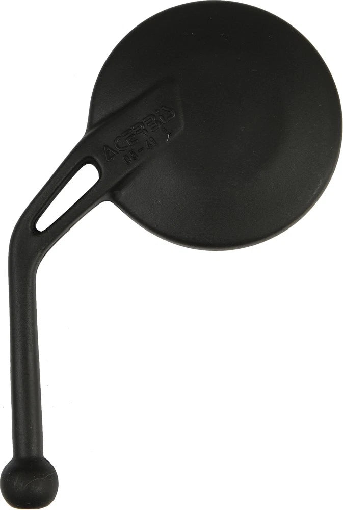 Acerbis Left Side Offroad Mirror for Motorcycle (2000–2023) Black Plastic