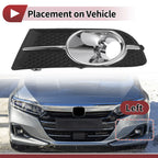 1 Pc Fog Light Grill for Buick Verano (2012–2017) No. 25887502