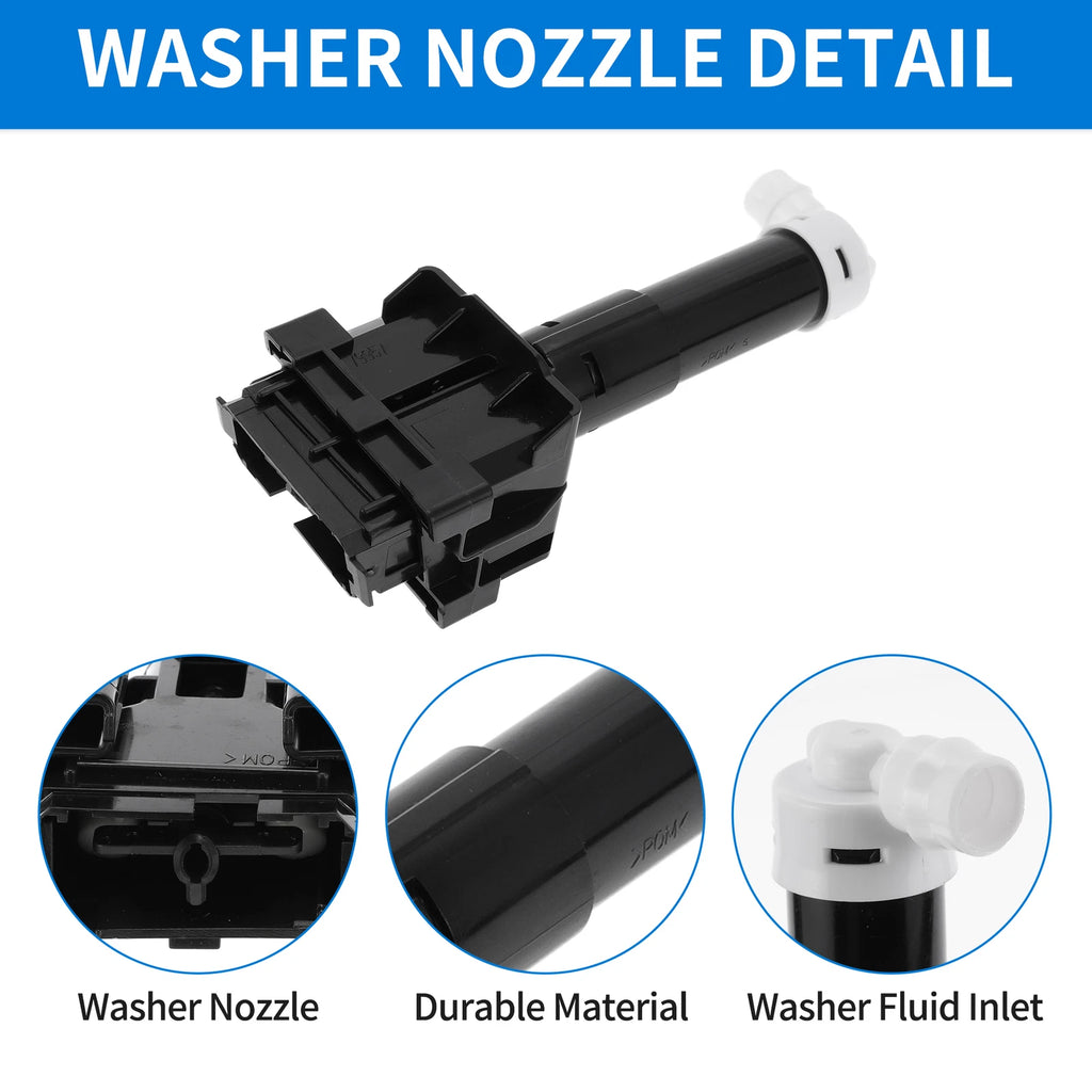 Front Driver Side Headlight Washer Nozzle for Lexus RX350 RX450h (2007–2015) No. 8520848070