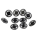 Set of 10 Hood Insulation Retainer Clips for Nissan (Fits 65832-F5000, 65846-30F00)