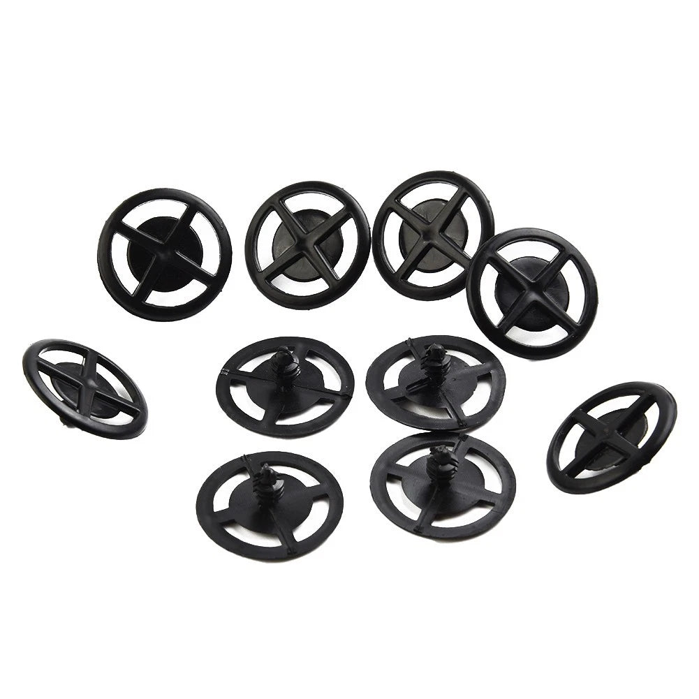 Set of 10 Hood Insulation Retainer Clips for Nissan (Fits 65832-F5000, 65846-30F00)