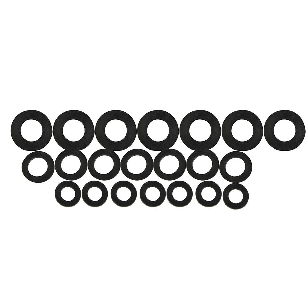 Assorted Tap Washers Replacement Set for Bath Sink Basin Shower (3/8", 1/2", 3/4")