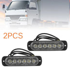 6LED White Work Light Bar for Off-road Vehicle DC 12V-24V
