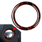 Fire Red Engine Push Start Button Ring Trim for Mercedes Benz (All Models)