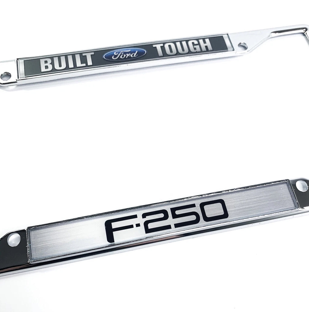 License Plate Frame Chrome Front for Ford F-250 (1999–2024)
