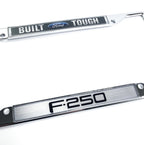 License Plate Frame Chrome Front for Ford F-250 (1999–2024)