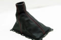 Manual Shift Boot Cover for Mustang GT (2010–2014) Red Stitch