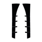 Rear Window Side Spoiler Trim Gloss Black for BMW 5 Series Touring (2011–2017)
