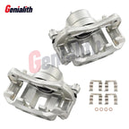 2X Front Brake Caliper with Bracket for Kia Rio Hyundai Accent (2006–2011)