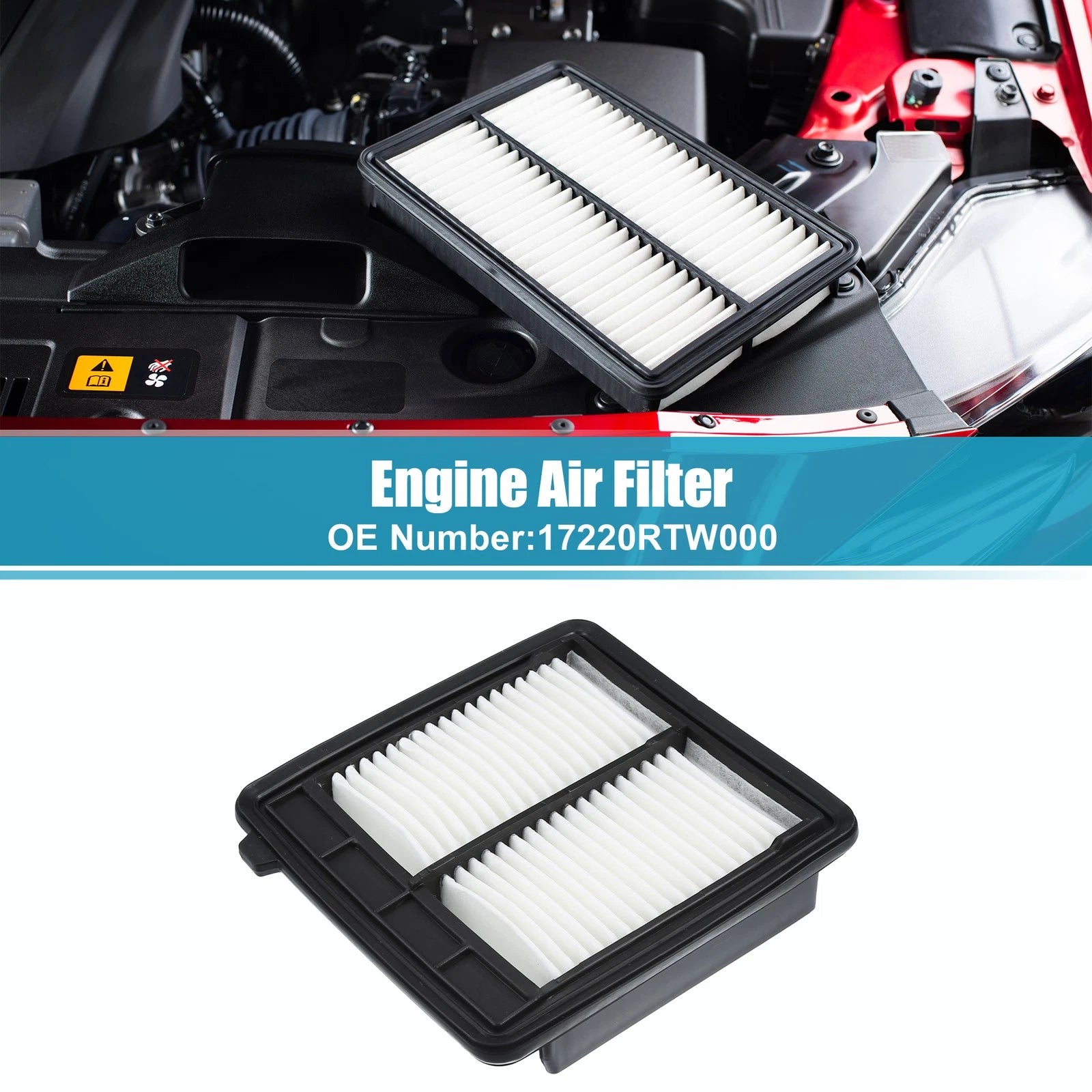 Engine Air Filter for Honda CR-Z ZF1/ZF2 (2011–2016) No. 17220RTW000