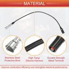 Set of 5 Spark Plug Wire Ignition Coil Cables No. 200998031D for VW Transporter (1985–1991)