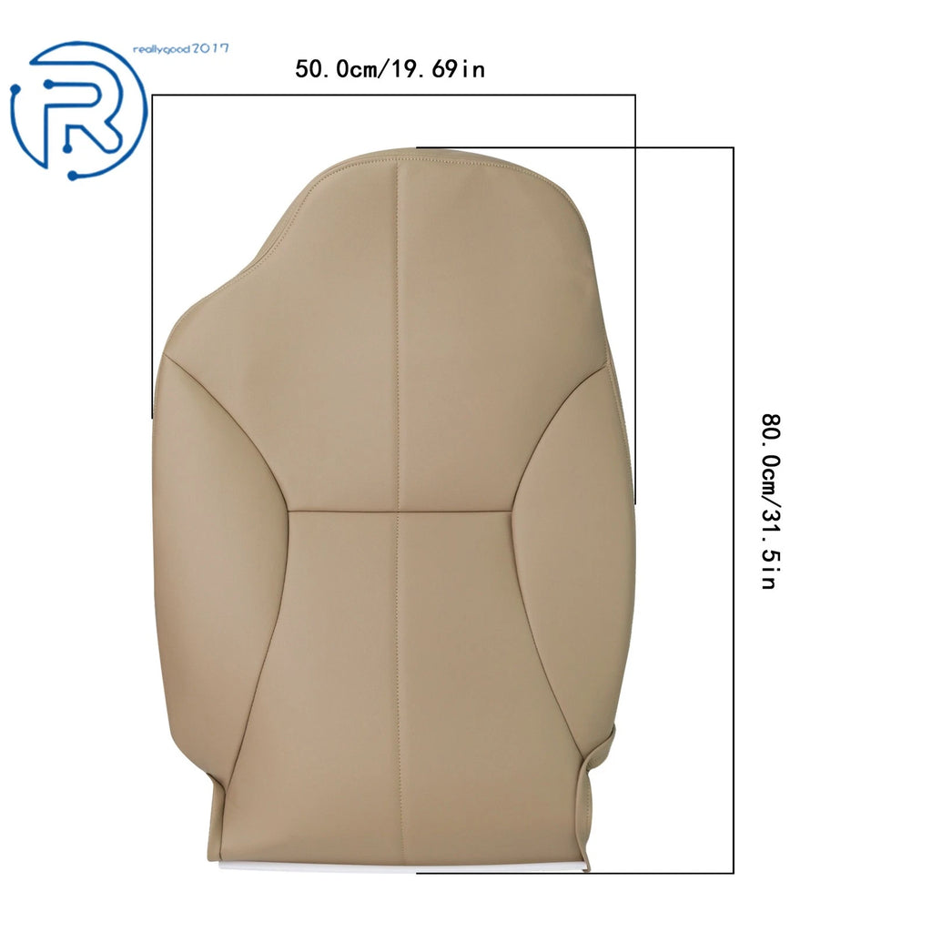 Leather Driver Top Seat Cover for Dodge Ram 1500 2500 3500 (1998-2002)