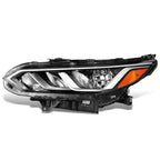 Left Driver Side Headlight Lamp for Nissan Sentra (2020–2022) Chrome Housing