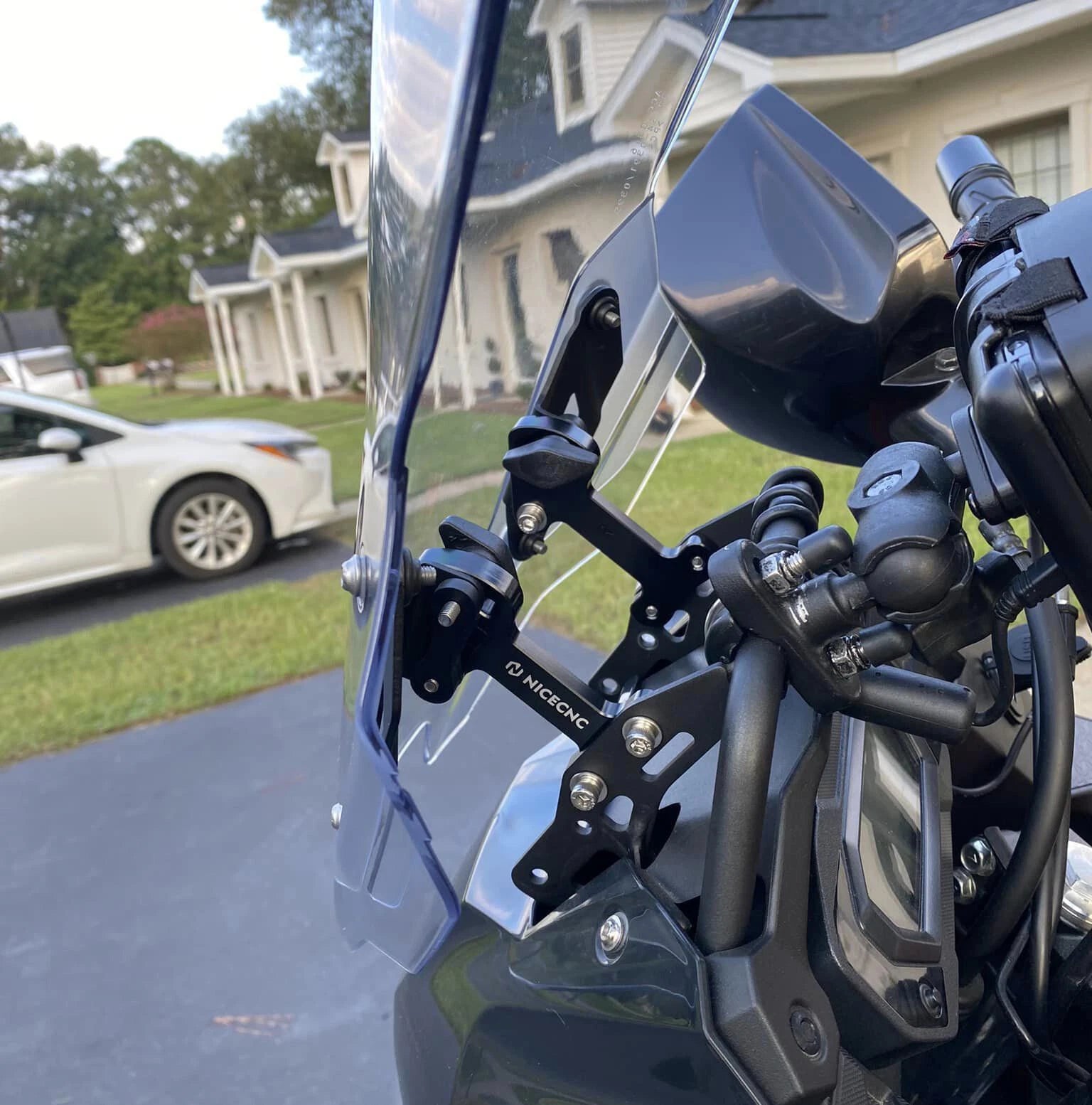 3.25" Riser Bracket Kit for Kawasaki KLR650 (2022–2024)