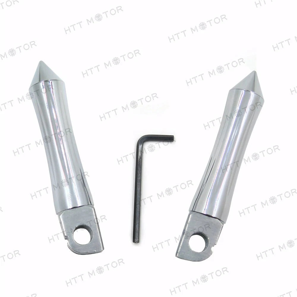 Chrome Footpegs for Suzuki GSXR600 (1992-1993), GSXR750 (1993-1997)