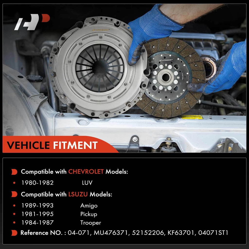 Clutch Kit for Chevy LUV Isuzu Pickup (1980–1982)