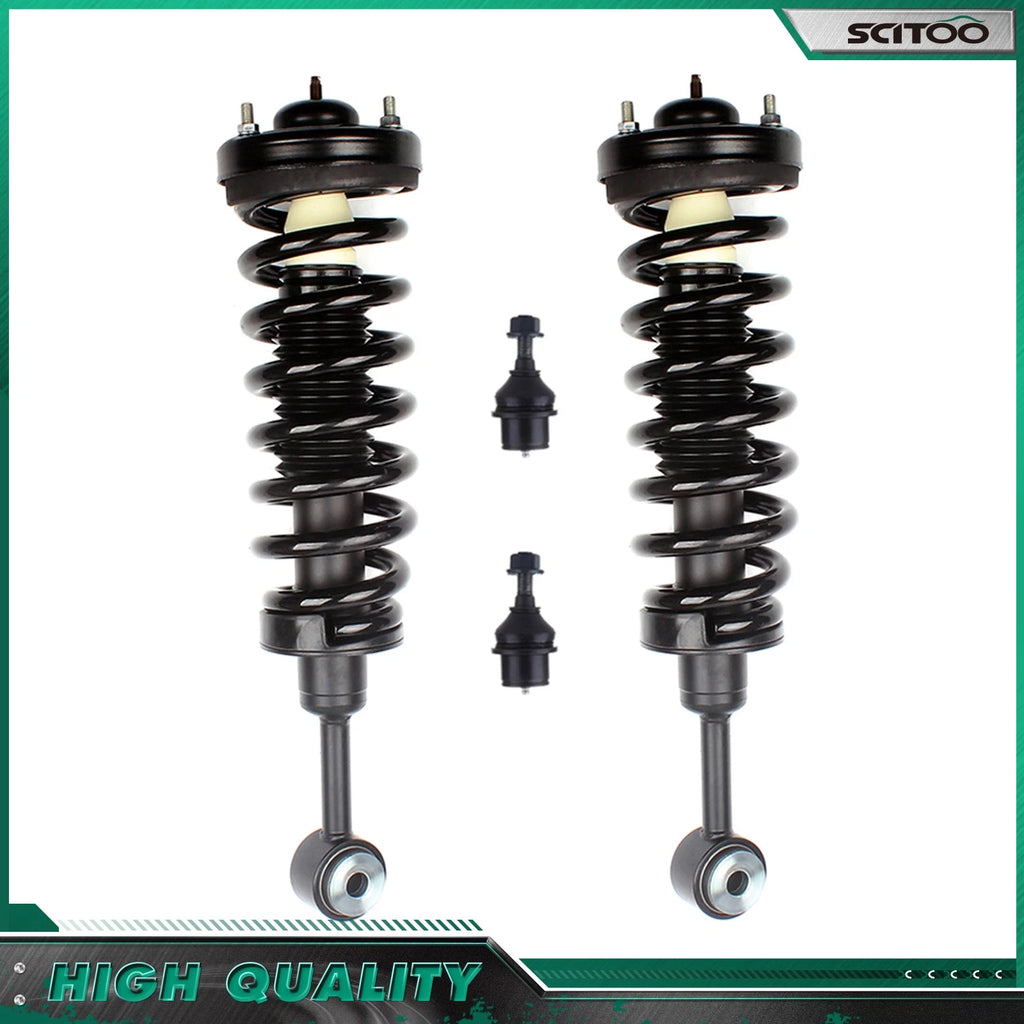 Front Strut Spring Assemblies & Lower Ball Joint for Lincoln Mark LT (2006–2008)