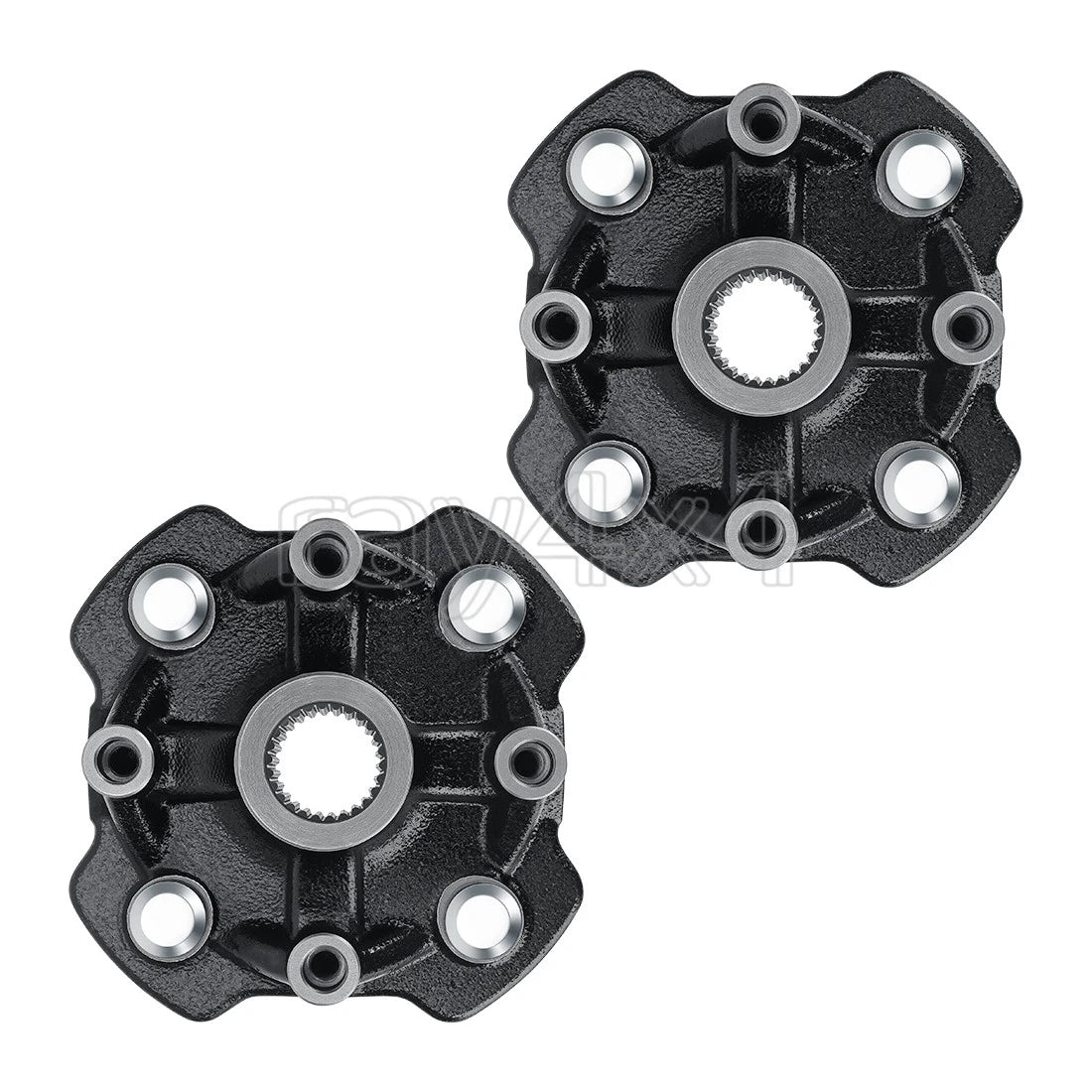 2 Front Wheel Hubs for Honda TRX420TE1 TRX420TM1 Rancher 420 (2014–2024)