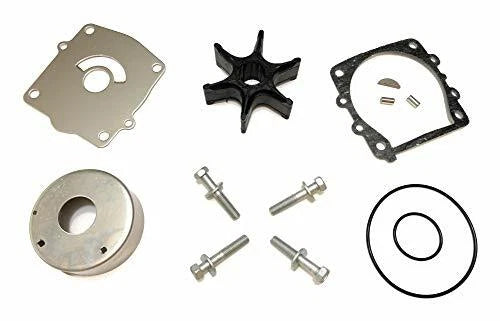 Water Pump Impeller Repair Kit with Housing for Yamaha (61A-W0078-A1-00, 61A-W0078-A2-00)