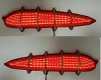 LED Brake Tail Light Lens Left Right with Trim Bars for 1959 Chevy Impala (1959–1959)
