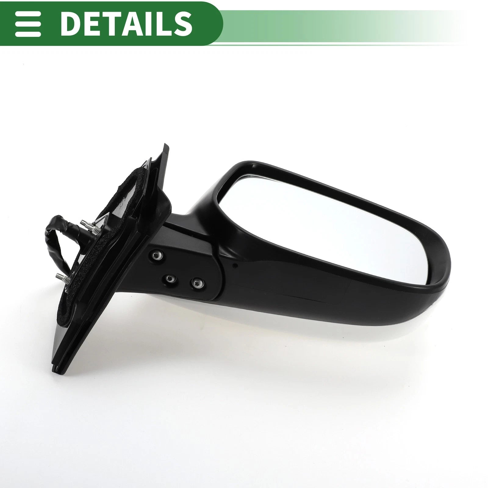 Right Side Door Mirror for Toyota Yaris Hatchback (2012–2018) Manual Folding White