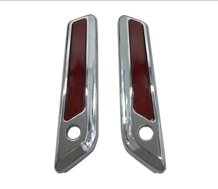 One Touch Opening Saddlebag Latch Lids Hardware Cover Kit for Harley (2014–2018)