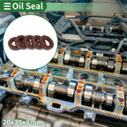 Set of 5 Oil Seal Rotary Shaft Seal FKM Rubber 20x35x8mm