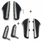 Defiance Footboard Footpeg Set for Harley Dyna (2012–2016) Softail (2000–2017)