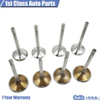 8PCS Exhaust Intake Valves for VW Golf Beetle Jetta Cabrio 2.0L SOHC (1999–2005)