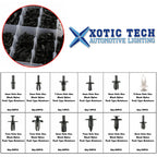 Car Body Plastic Push Pin Rivet Fastener for Audi A4 (2000-2006)