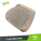 Brown Two-Tone Fabric Seat Cover for Ford F150 XLT (2000–2003) Driver Bottom