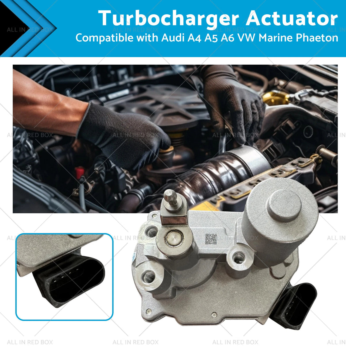 Turbo Actuator for Audi A4 A6 A8 2.7 3.0 TDI (2000–2008) 059145725J 59001107055