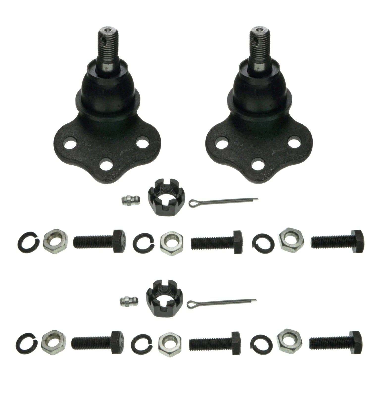 Set of 2 Front Upper Suspension Ball Joints Moog for Dodge Dakota Durango (1997–2004)
