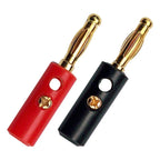 4mm Banana Plug Male Connector for Audio Speaker Wire Cables (No Years)