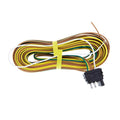 Trailer Wiring Harness Kit 4 Pin Flat for Wishbone Tail Lights (2005–2015)