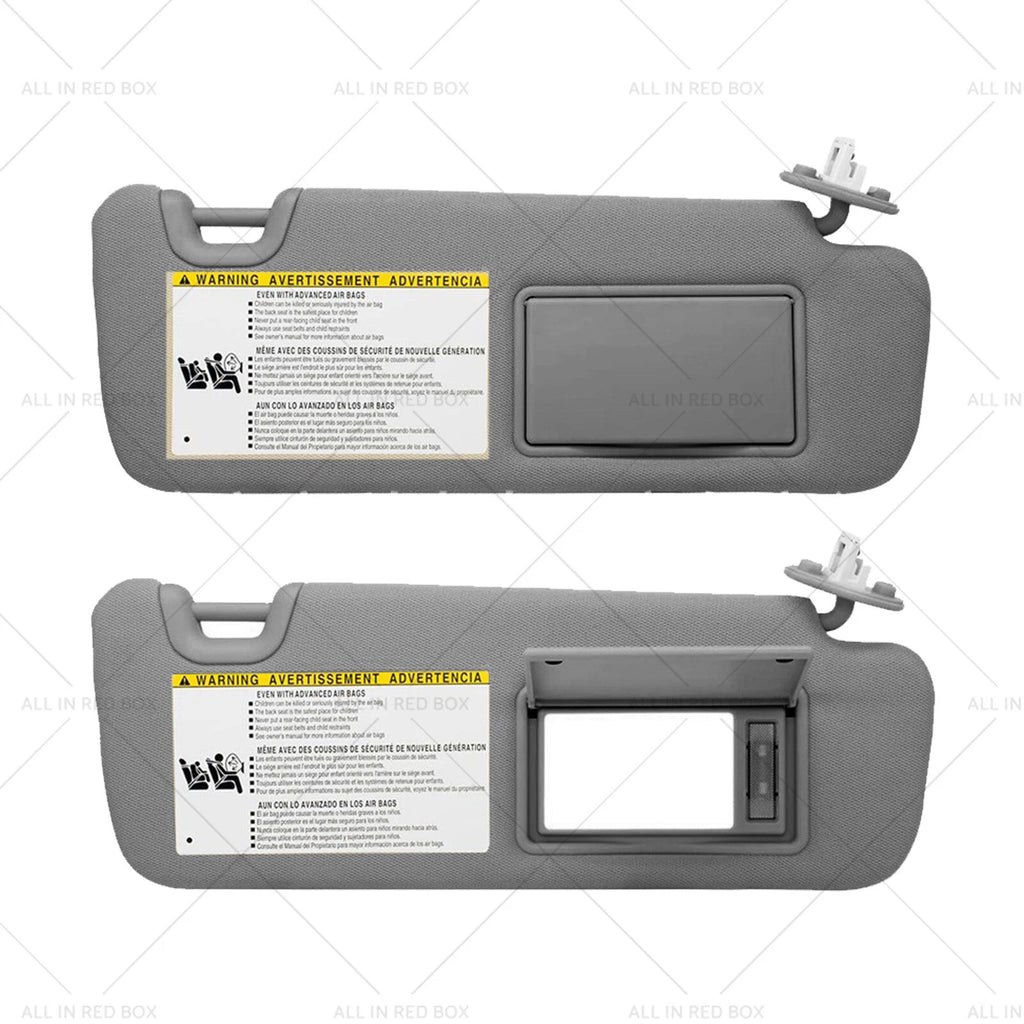 Sun Visor Gray RH Driver Side Vanity Light for Toyota Kluger (2014–2019)