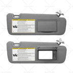 Sun Visor Gray RH Driver Side Vanity Light for Toyota Kluger (2014–2019)