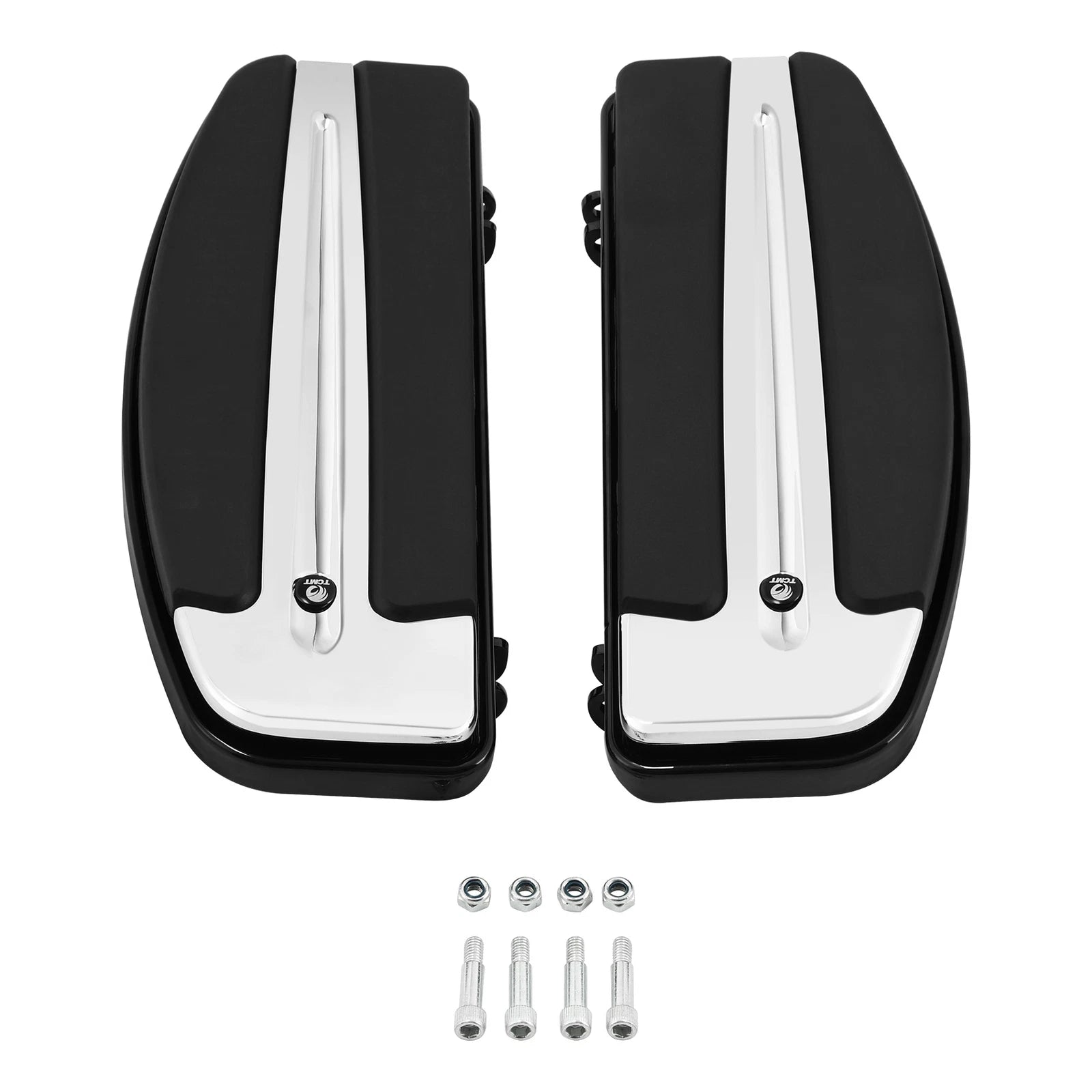 Floorboards Footboard Pegs for Harley Softail Fatboy Dyna (1986–2017)