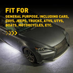 White LED Rock Light Kit for Off-Road Trucks and Golf Carts (Universal)
